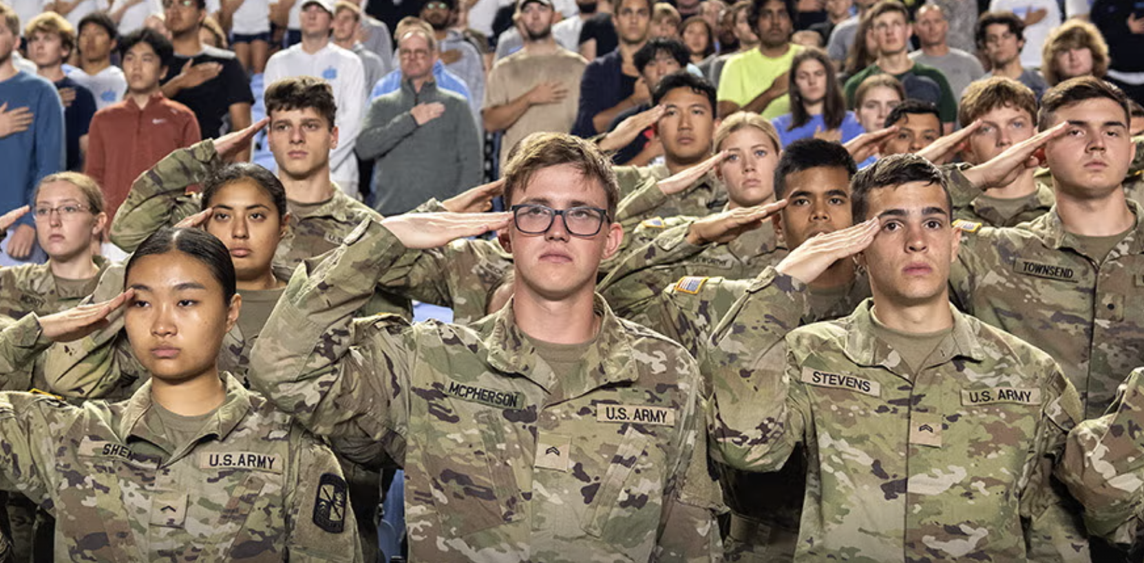 Military Tar Heels